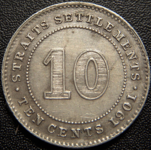1901 10 Cents - Straits Settlements