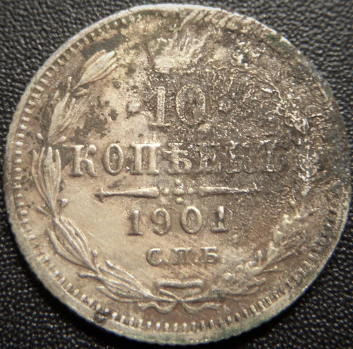 1901 10 Kopeks - Russia
