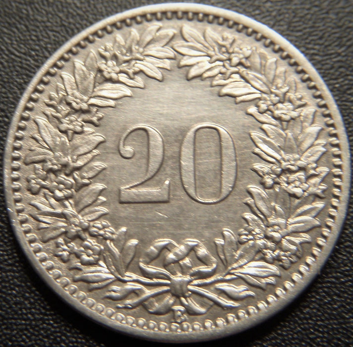 1898B 20 Rappen - Switzerland