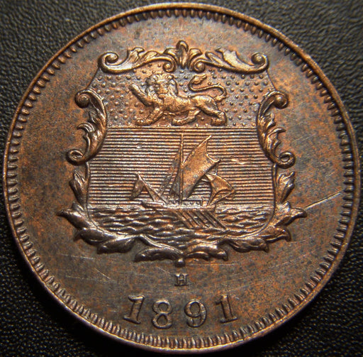 1891H Half Cent - British North Boreo