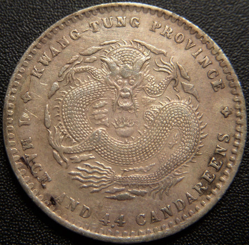 1890 - 1908 20 Cents - China Kwangtung