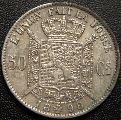 1898 50 Centimes - Belgium