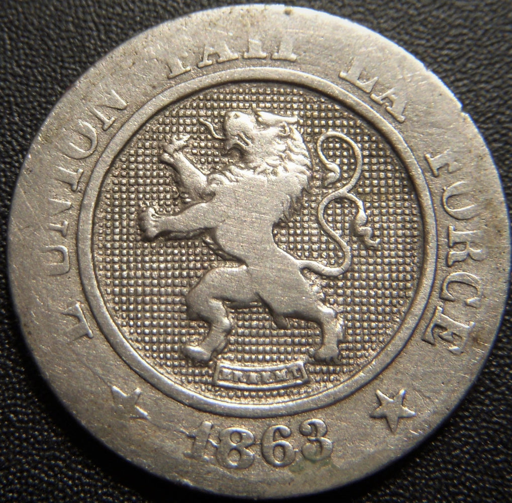 1863 10 Centimes - Belgium