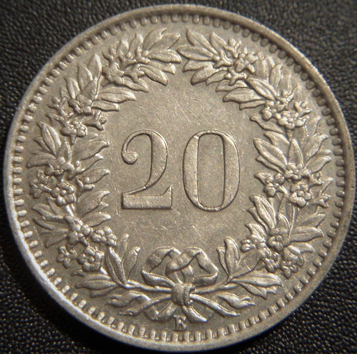 1955B 20 Rappen - Switzerland