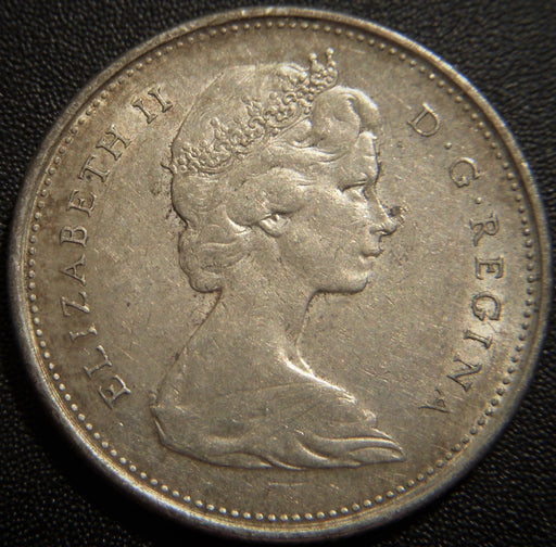 1968 Canadian Quarter - Silver VG to EF