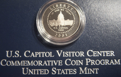 2001-P Capital Vistor Commemorative Half Dollar - Proof