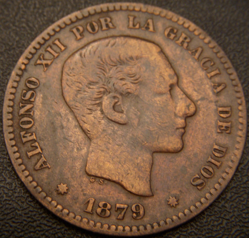 1879 5 Centimos - Spain