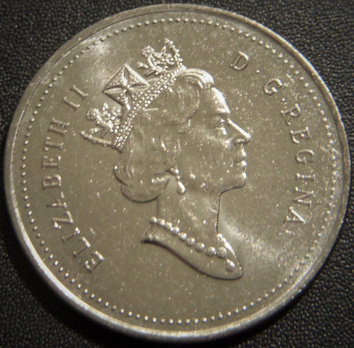 1993 Canadian Quarter - Fine to AU