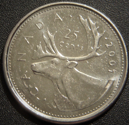2001P Canadian Quarter - Fine to AU
