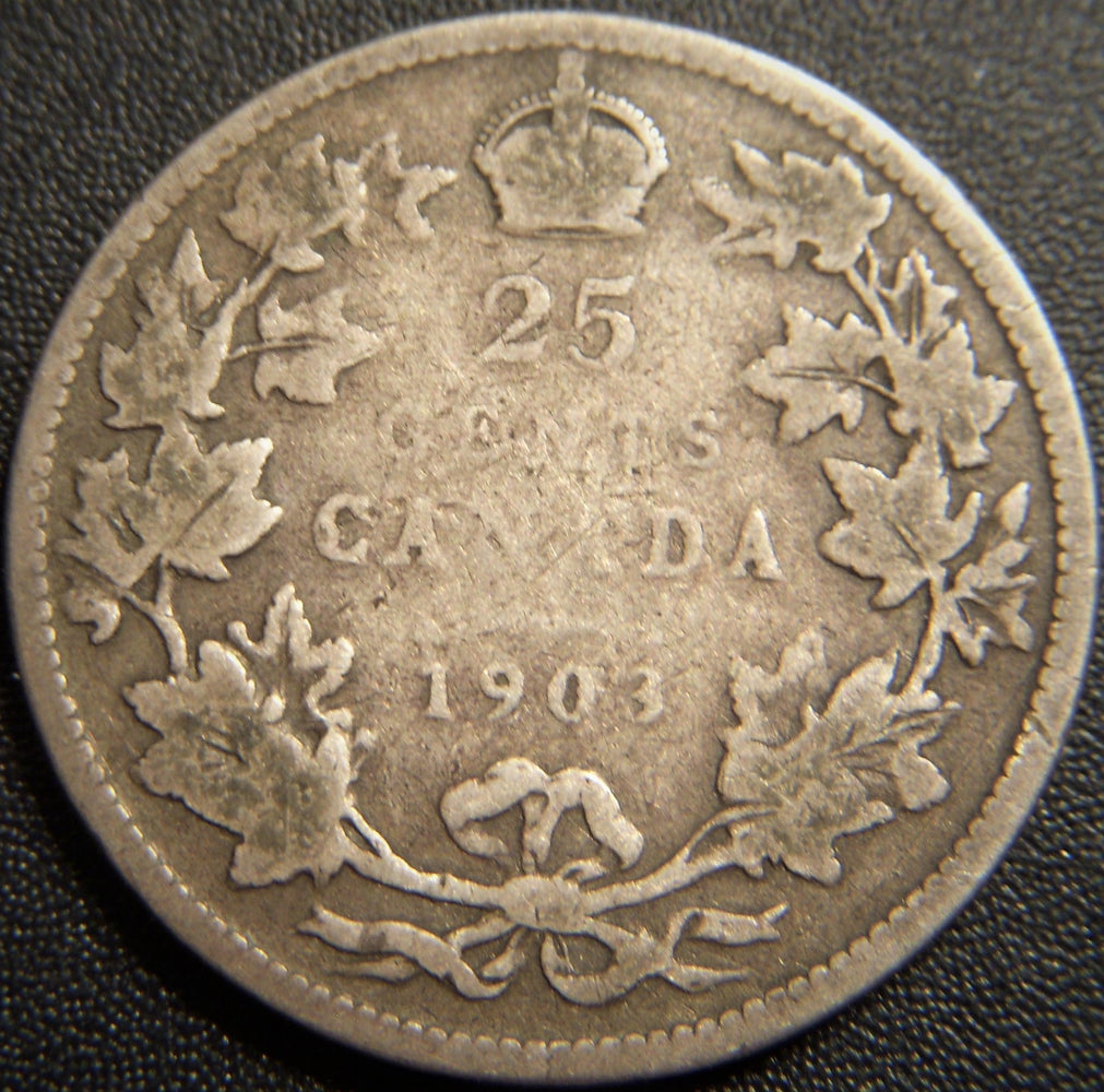 1903 Canadian Quarter - Good