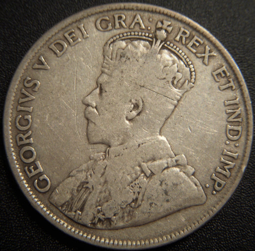 1919 Canadian Half Dollar - Fine