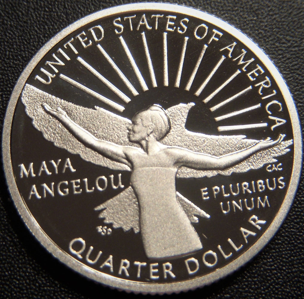 2022-S Maya Angelou Quarter - Clad Proof