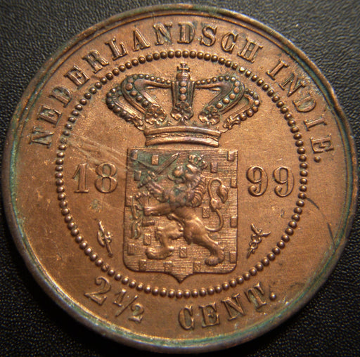 1899 2 1/2 Cents - Netherlands East Indies