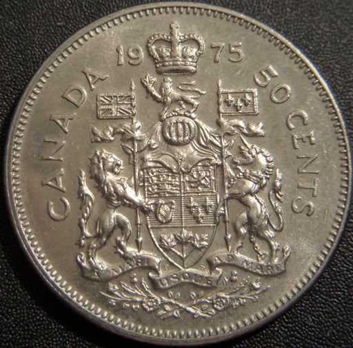 1975 Canadian Half Dollar - Fine to AU