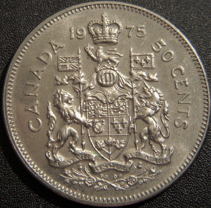 1975 Canadian Half Dollar - Fine to AU