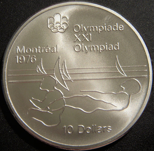 1975 $10 Olympic Sailing Canada - Uncirculated