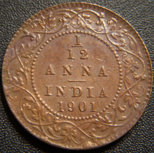 1901 1/12 Anna - India