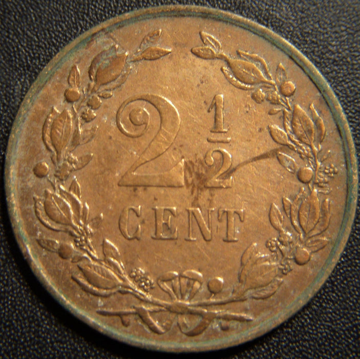 1881 2 1/2 Cents - Netherlands