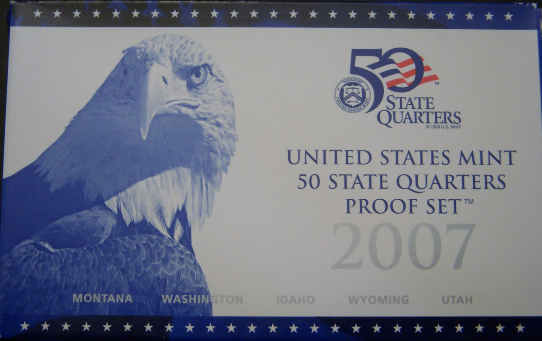 2007 Clad Proof Quarter Set