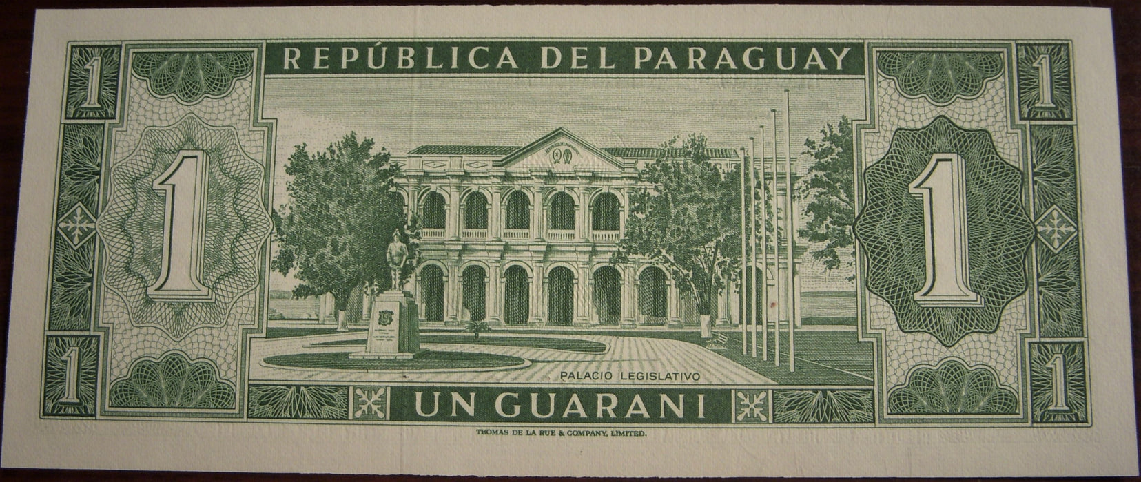 1992 1 Guarani Note - Paraguay