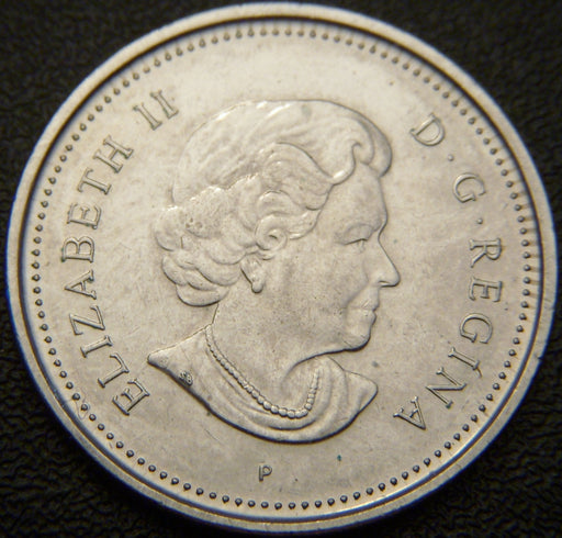 2003P Canadian Five Cent - No Crown VF to AU