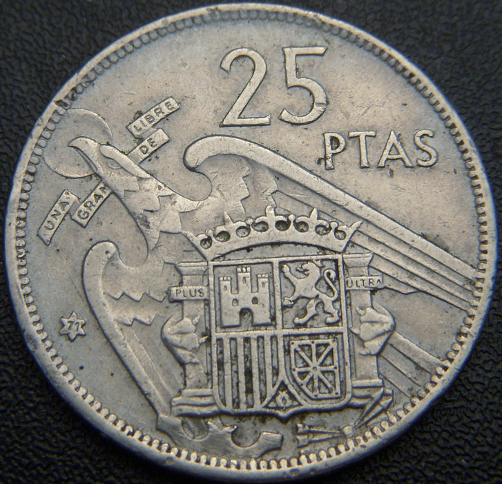 1957(71) 25 Pesetas - Spain