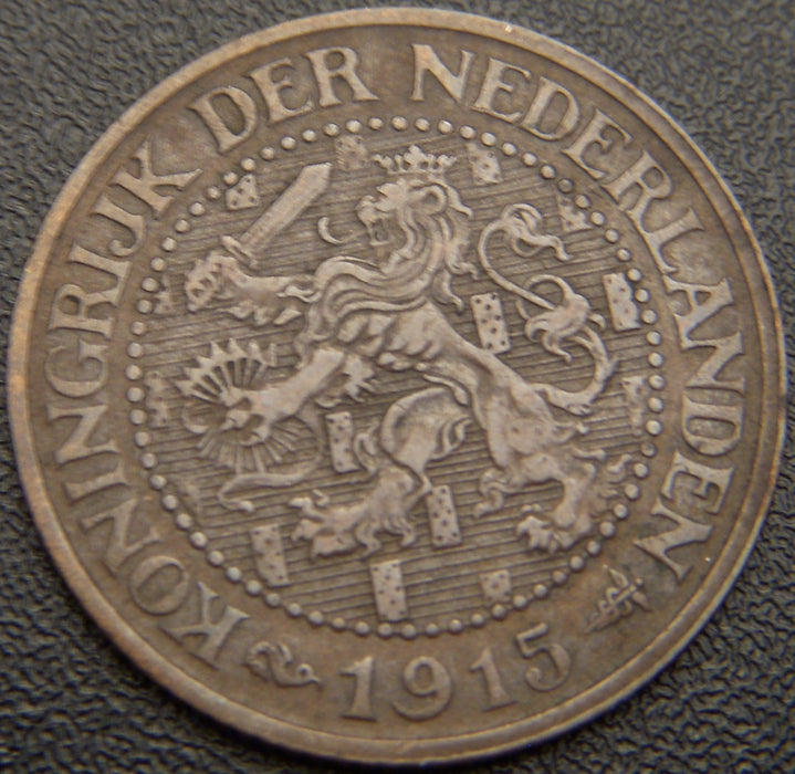 1915 2 1/2 Cents - Netherlands
