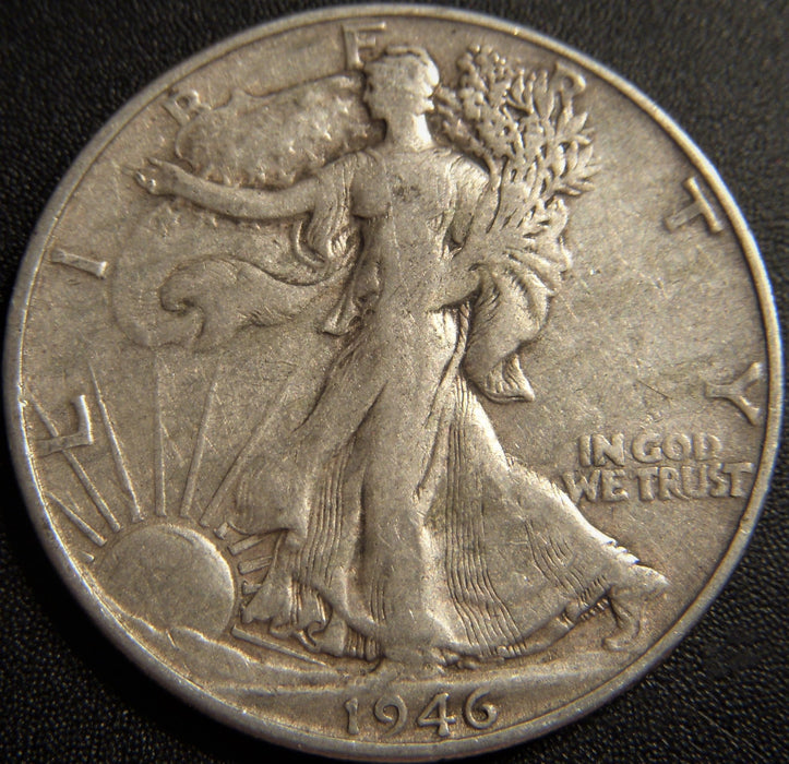 1946-S Walking Half Dollar - Very Fine