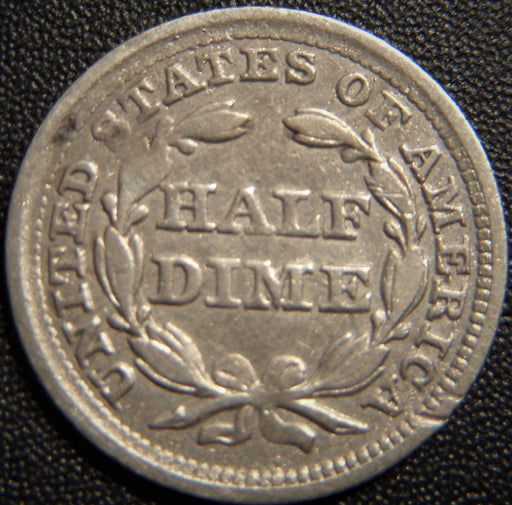 1857 Seated Half Dime - Fine