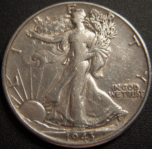 1943 Walking Half Dollar - Very Fine