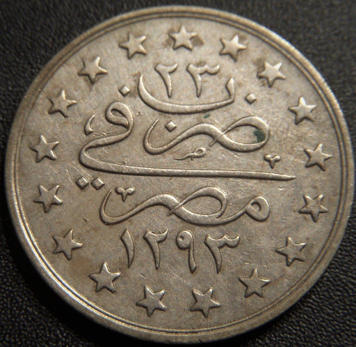 1897 AH1293/23 Qirsh - Egypt