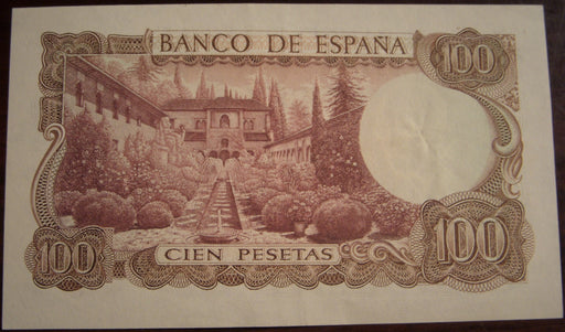 1974 100 Pesetas Note - Spain