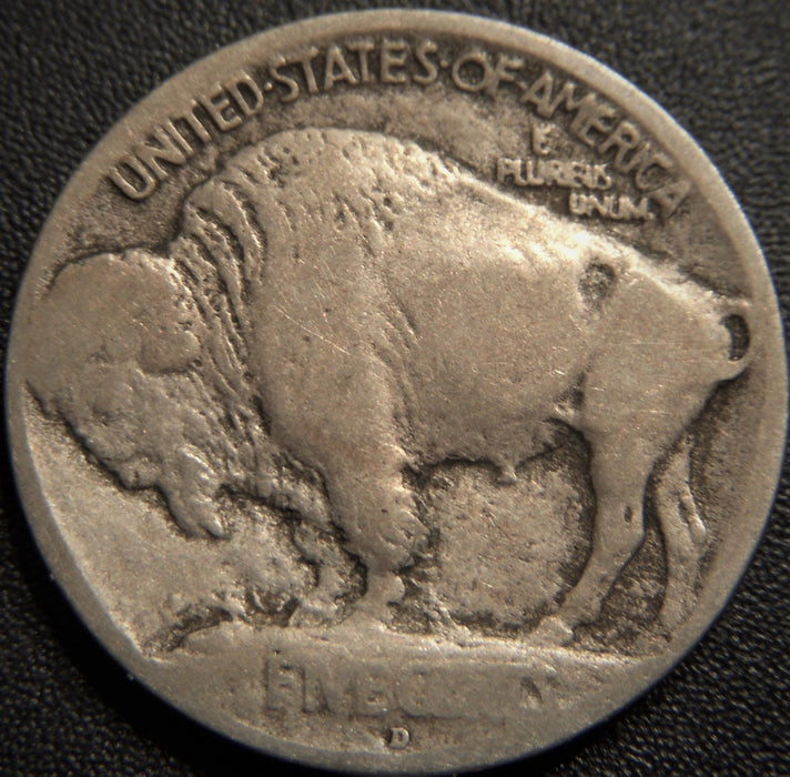 1913-D T1 Buffalo Nickel - Very Good