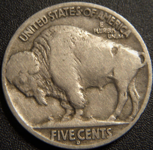 1917-D Buffalo Nickel - Good