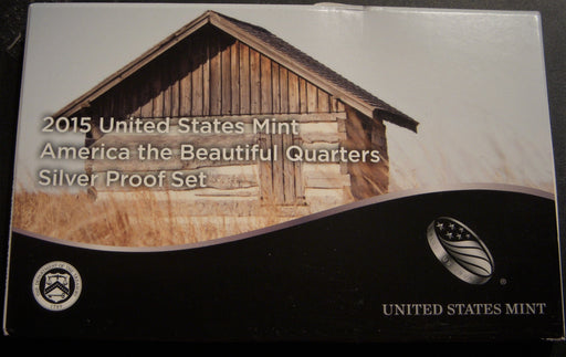 2015 America the Beautiful Quarter Silver Proof Set