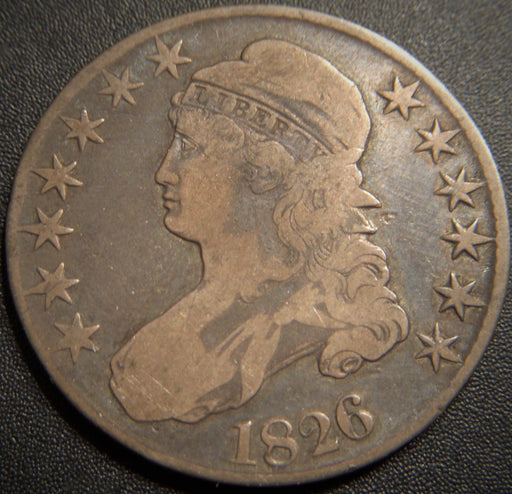 1826 Bust Half Dollar - Very Good