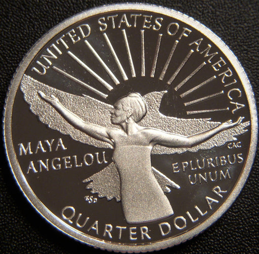 2022-S Maya Angelou Quarter - Silver Proof