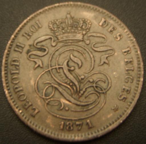 1871 2 Centimes - Belgium