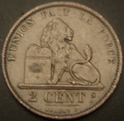 1871 2 Centimes - Belgium