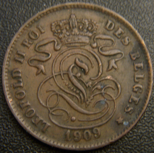 1909 2 Cents - Belgium