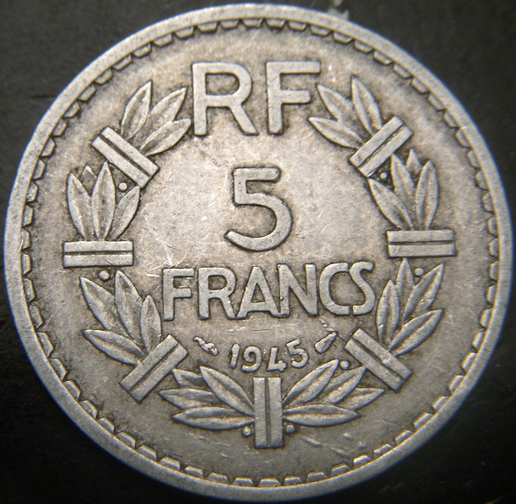 1945a 5 Francs - France Open 9