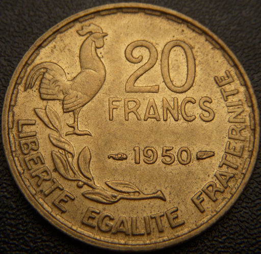 1950B 20 Francs 3 Plum  France