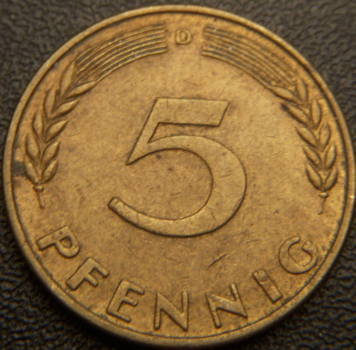 1949D 5 Pfennig - Germany