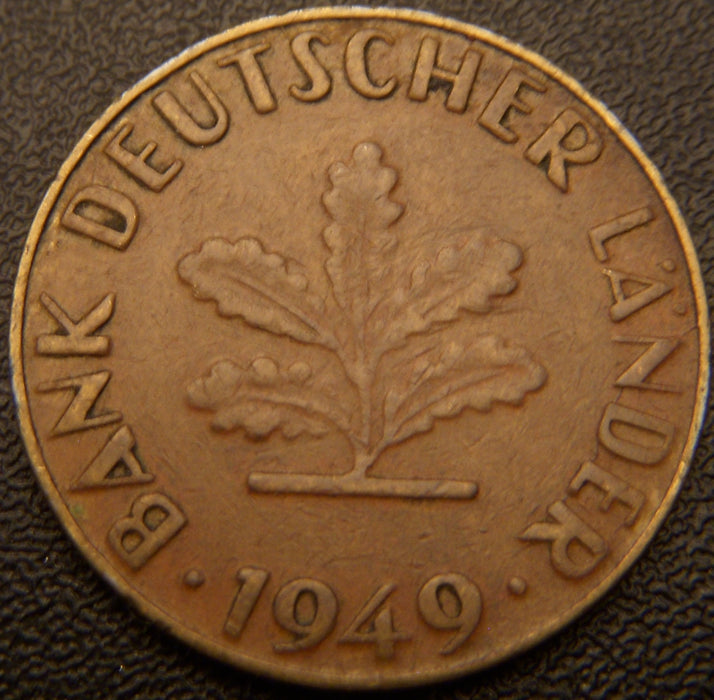 1949J 10 Pfennig LJ - Germany