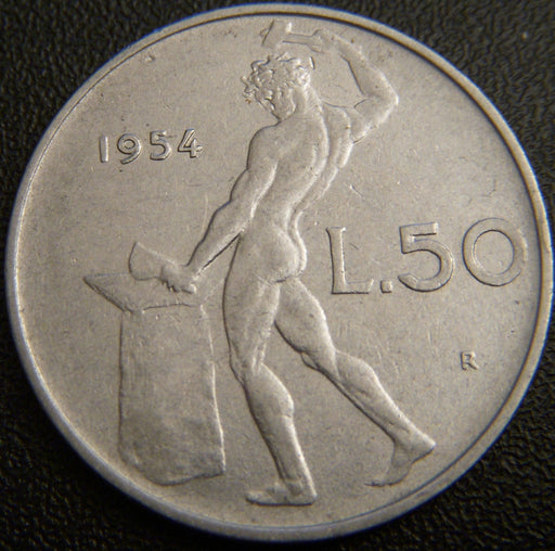 1954R 50 Lire - Italy