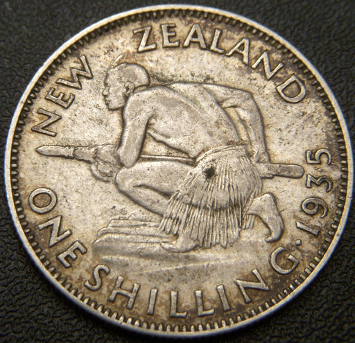 1935 1 Shilling - New Zealand