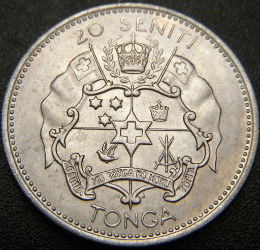 1968 20 Seniti - Tonga - Unc.