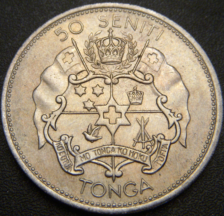 1968 50 Seniti - Tonga - Unc.