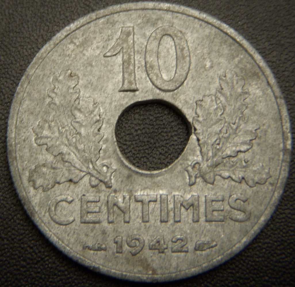 1942 10 Centimes - France
