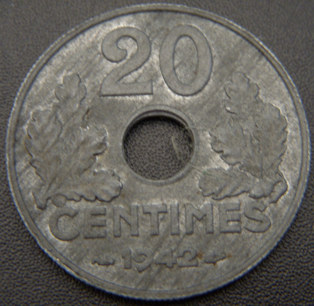 1942 20 Centimes - France